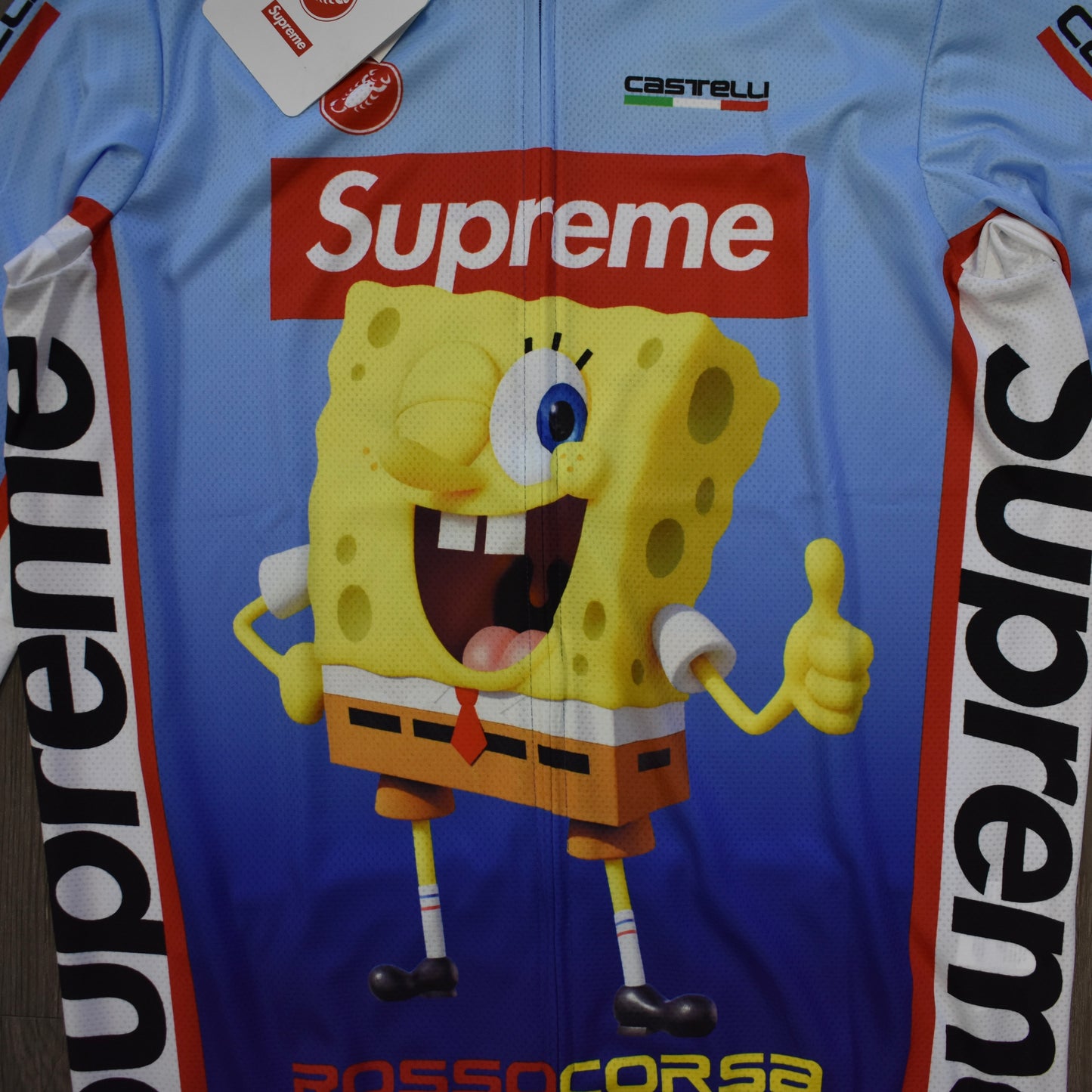 Supreme x Castelli - Spongebob Box Logo Cycling Jersey