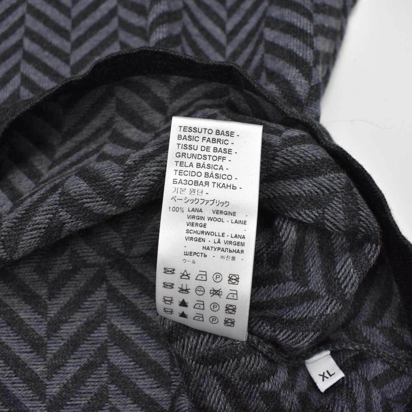 Barena Herringbone Knit Turtleneck Sweater