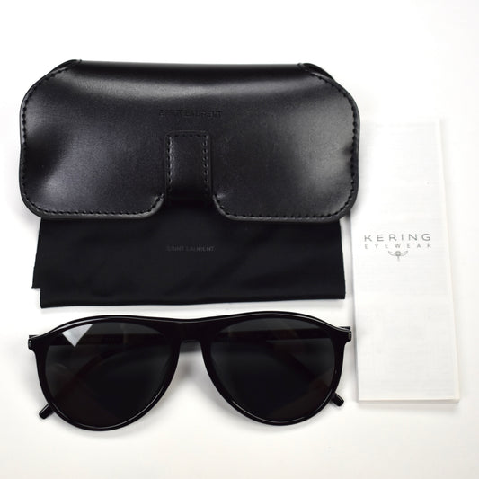 Saint Laurent - Black SL 667 Aviator Sunglasses