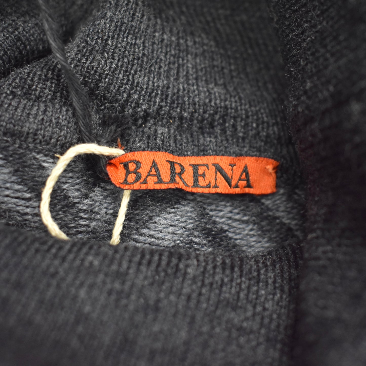 Barena Herringbone Knit Turtleneck Sweater