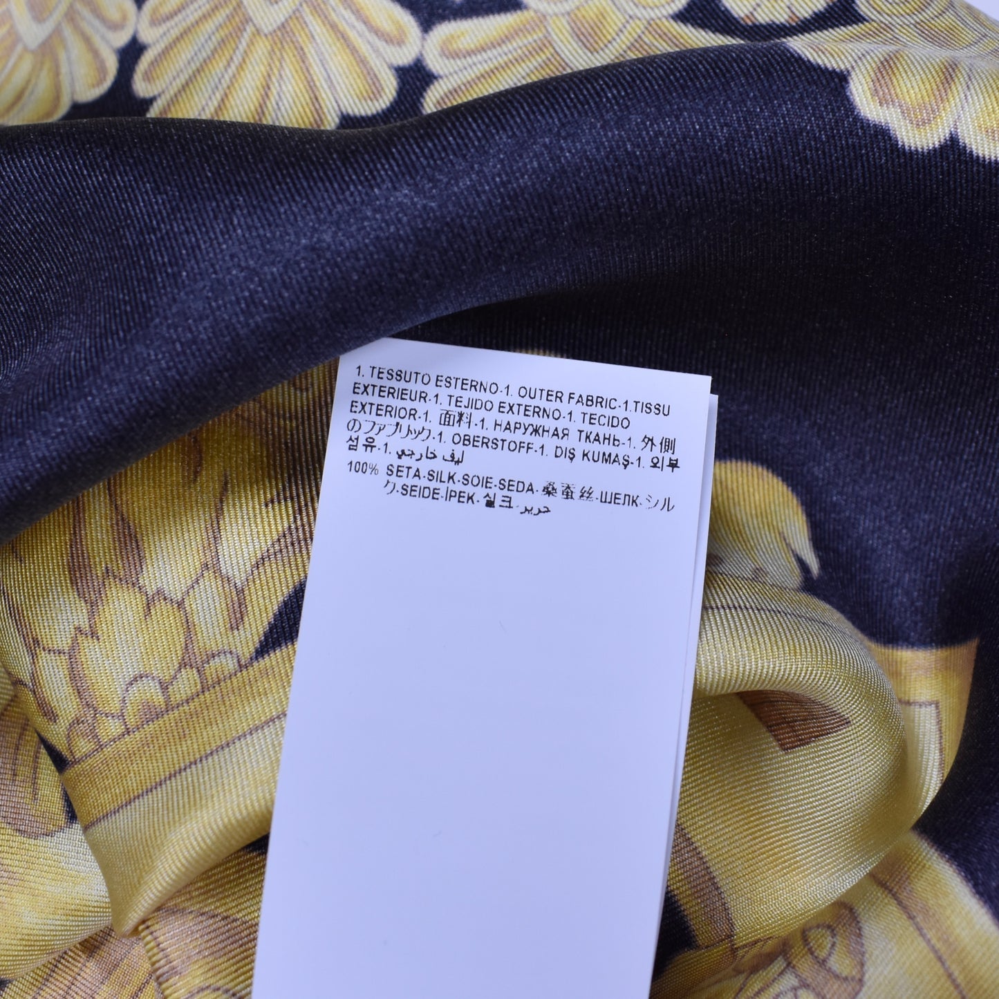 Versace - Black / Gold Barocco Medusa Silk Shirt