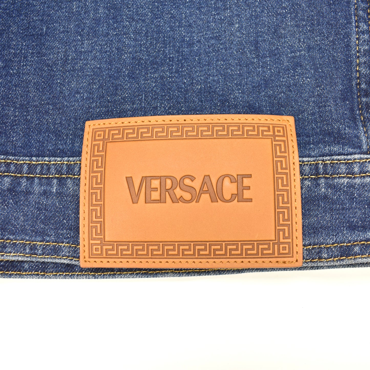 Versace - Medusa Button Blue Denim Trucker Jacket