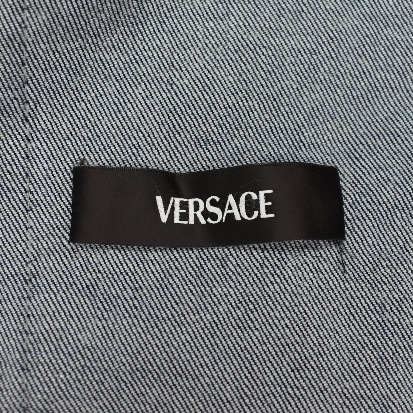 Versace - Medusa Button Blue Denim Trucker Jacket