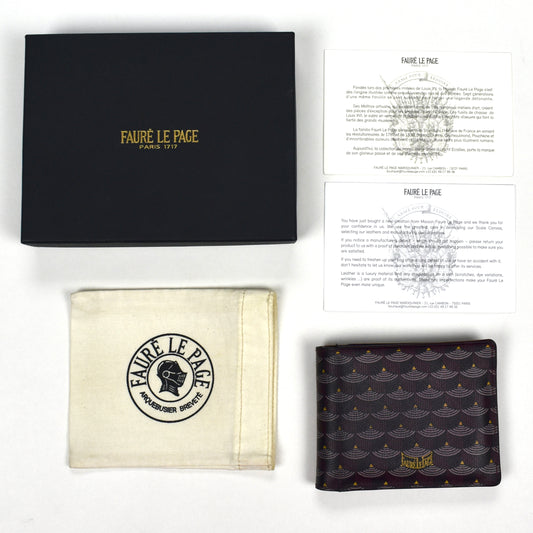 Faure Le Page - Rouge Ivresse Red 6CC Bifold Wallet (2017)