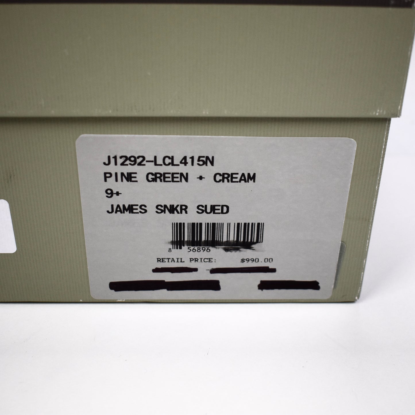 Tom Ford - Green Suede James Sneakers