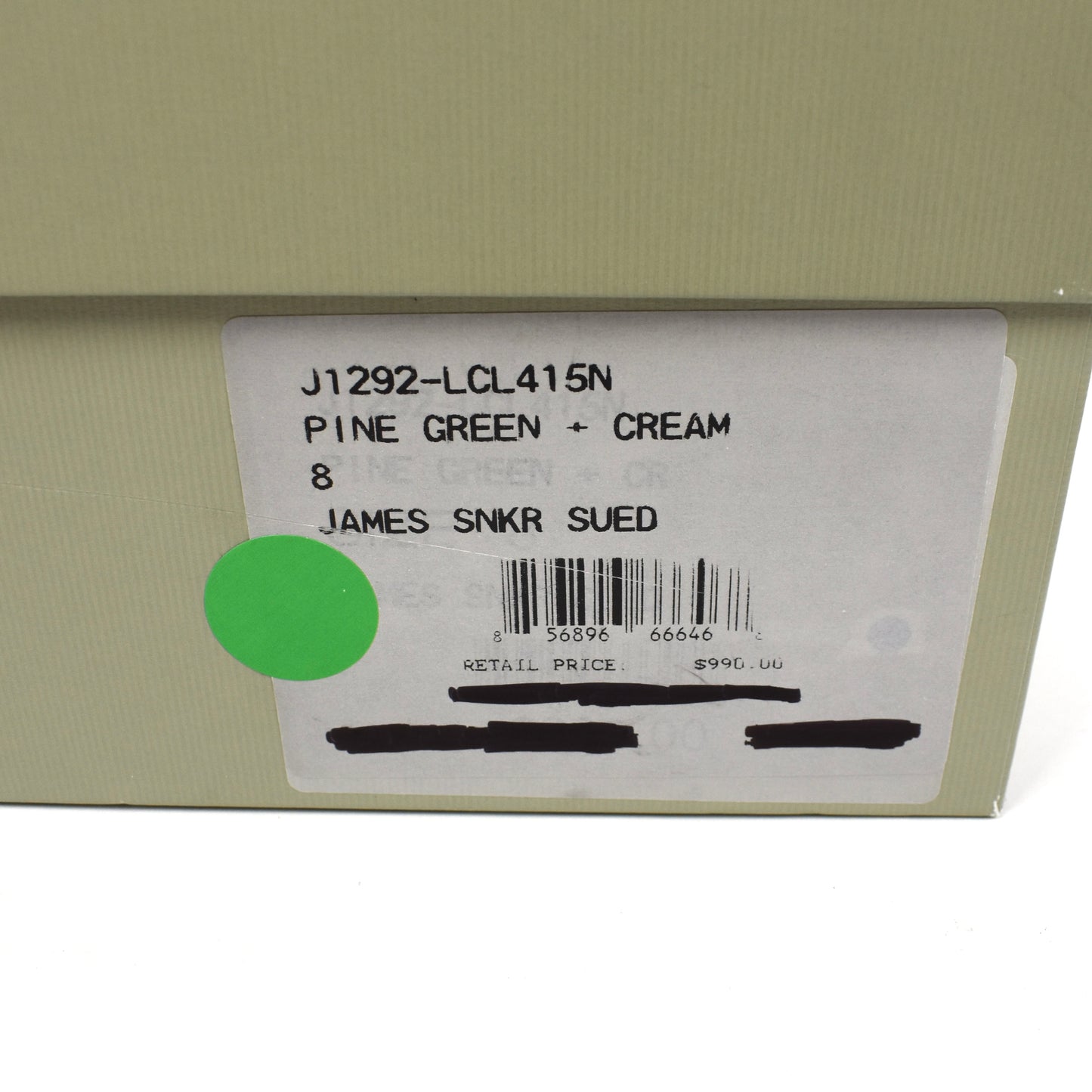 Tom Ford - Green Suede James Sneakers
