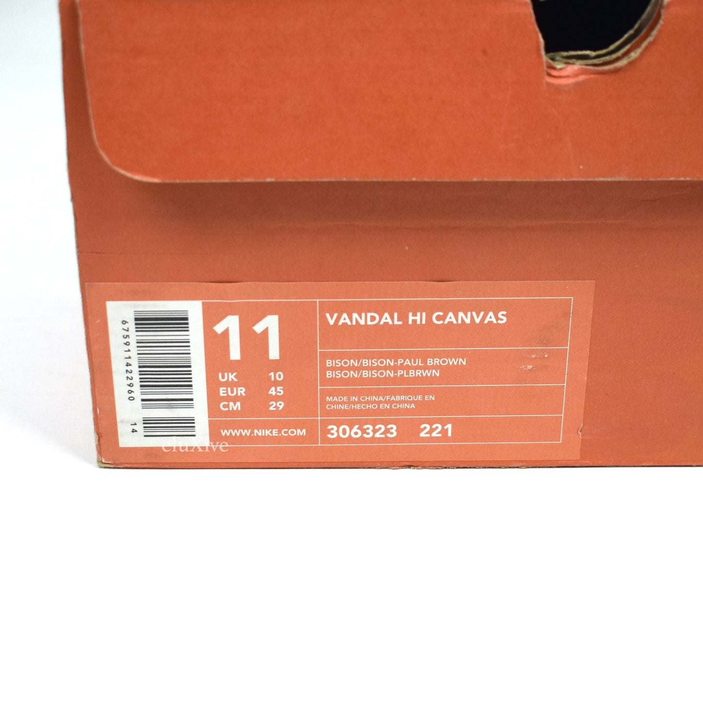 Nike - Vandal High Canvas 'Haight St.' (Bison/Paul Brown)