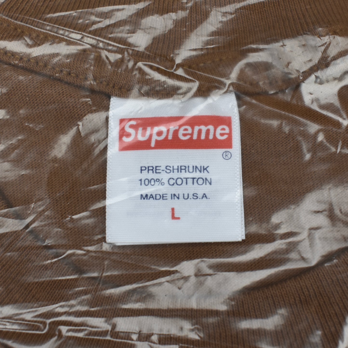 Supreme - Arabic Logo T-Shirt (Brown)