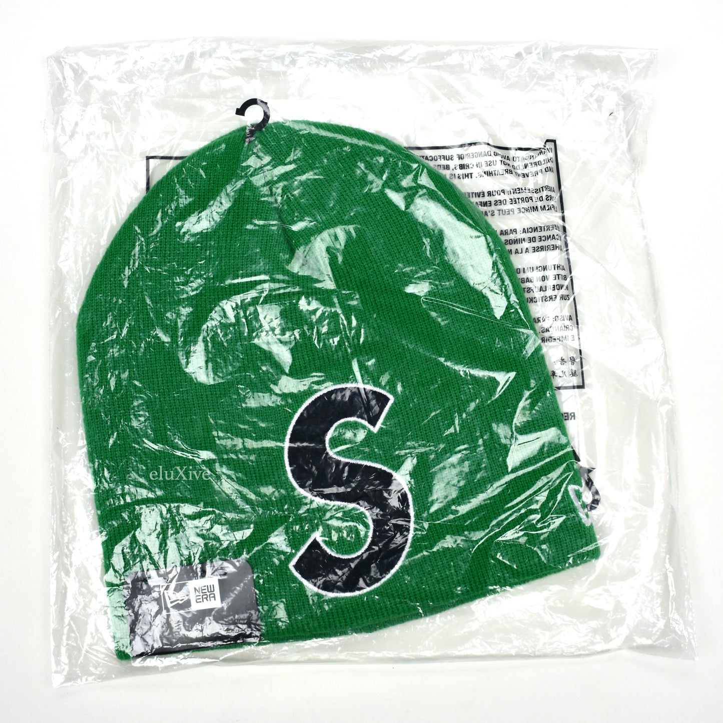 Supreme x New Era - Big S-Logo Beanie (Green)