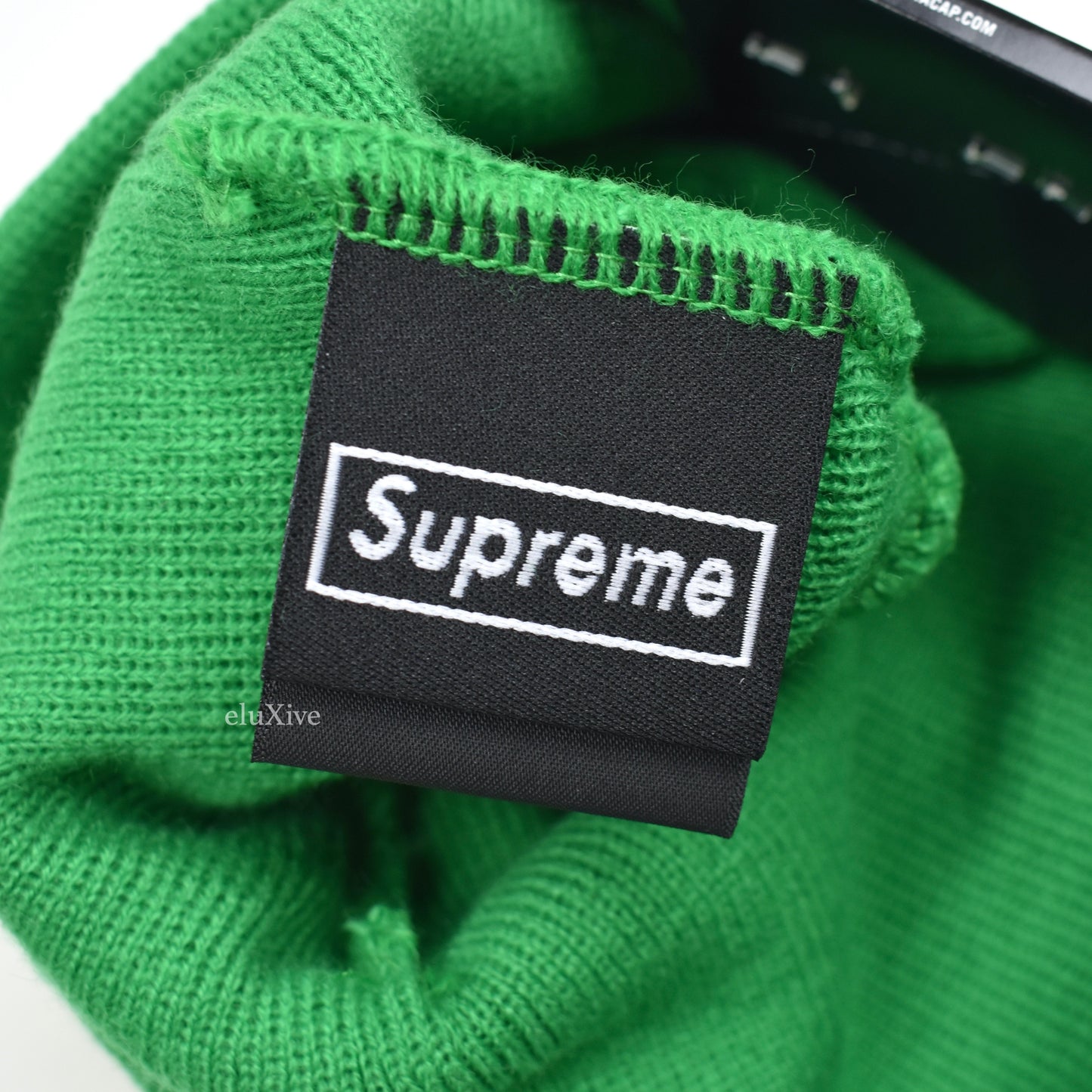 Supreme x New Era - Big S-Logo Beanie (Green)