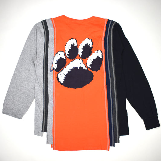 Needles - Rebuild 7 Cuts College L/S T-Shirt (Auburn)