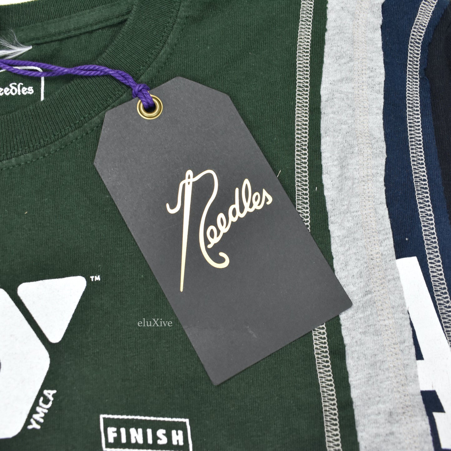 Needles - Rebuild 7 Cuts L/S T-Shirt (YMCA)