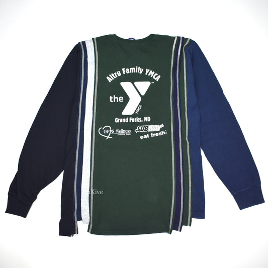 Needles - Rebuild 7 Cuts L/S T-Shirt (YMCA)