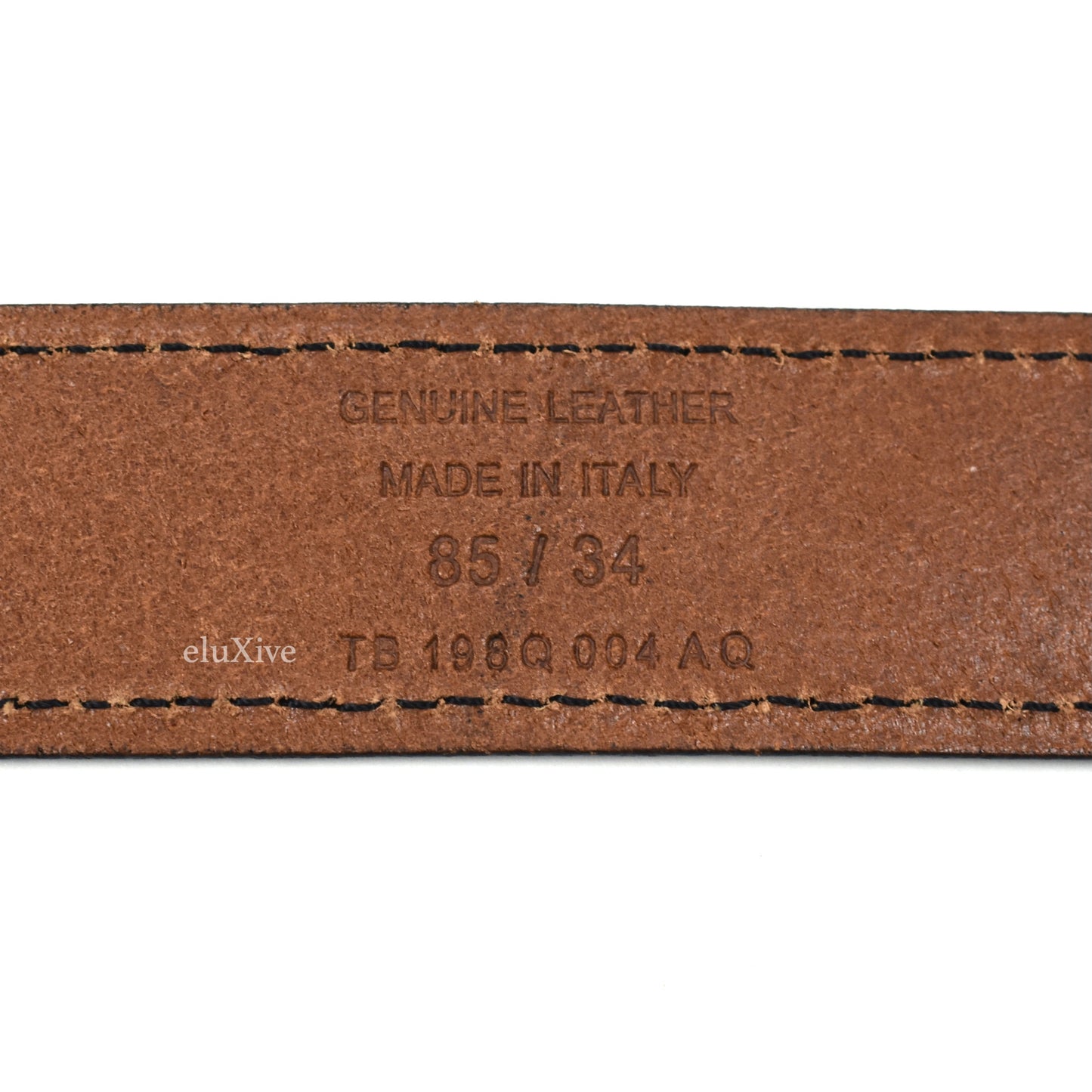Tom Ford - Brown Vintage Leather Belt