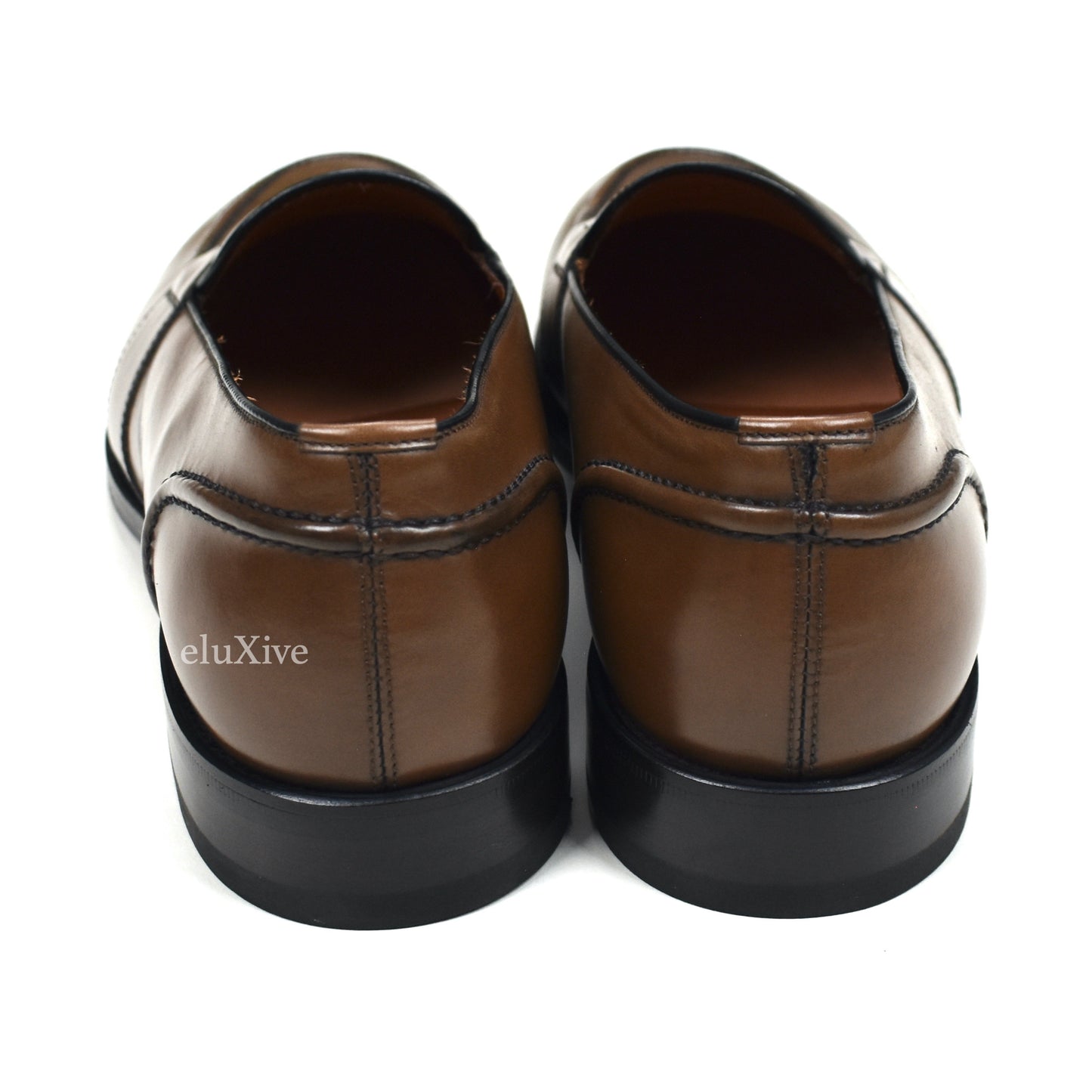 Tom Ford - Brown Calf Leather Penny Loafers