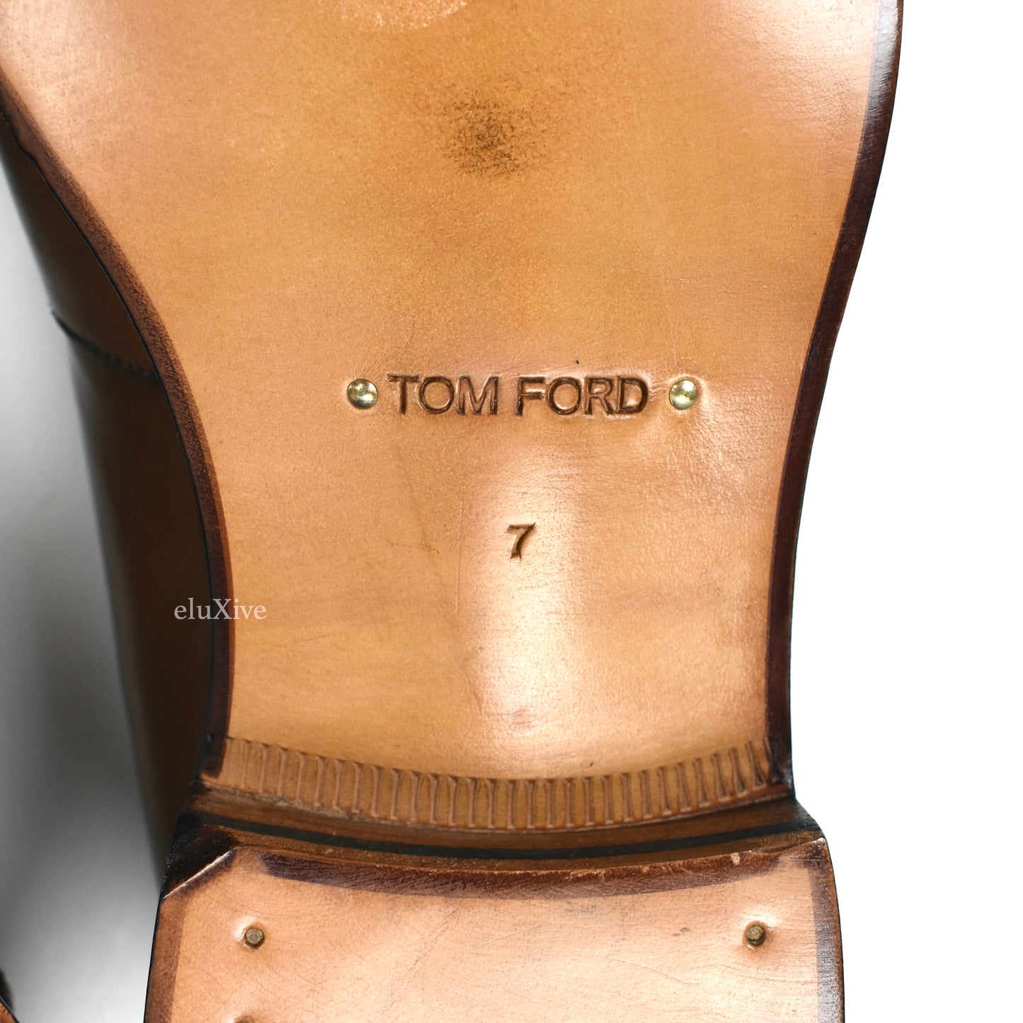 Tom Ford - Brown Calf Leather Penny Loafers