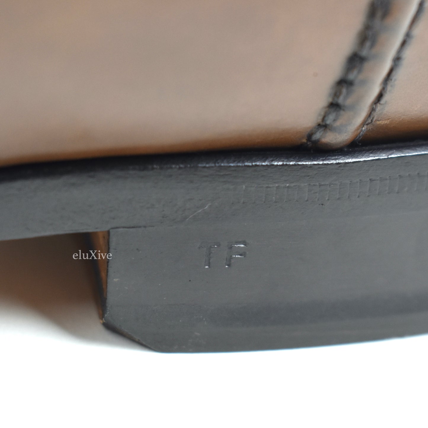 Tom Ford - Brown Calf Leather Penny Loafers