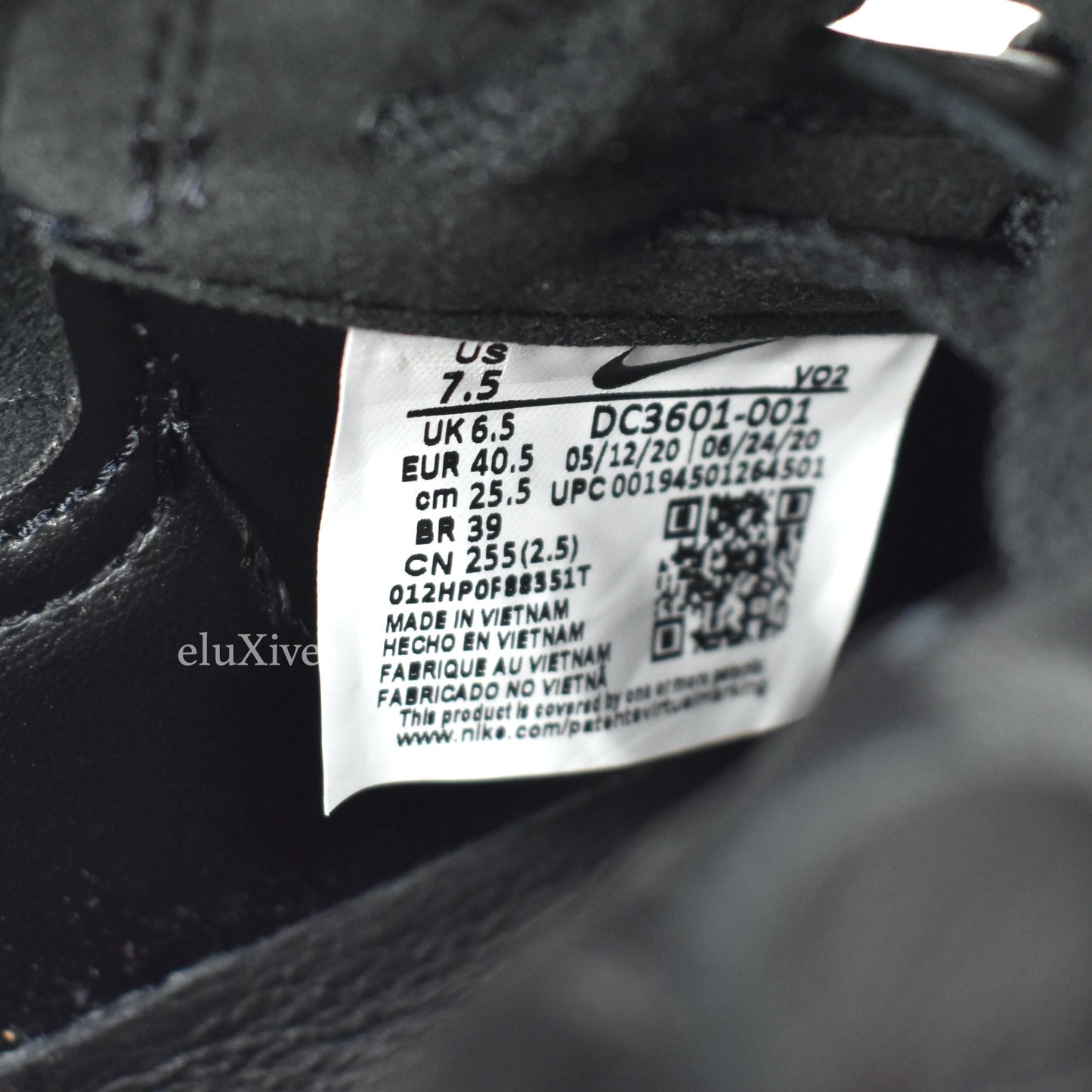 Comme des Garcons x Nike - Air Force 1 Mid CDG (Black)
