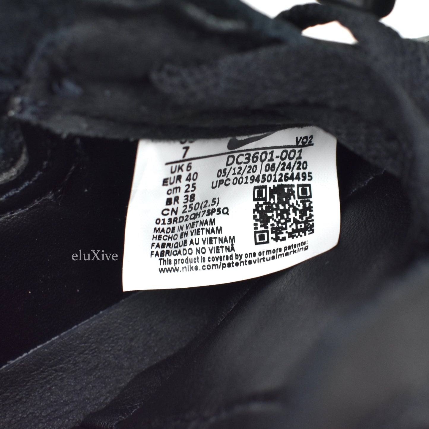 Comme des Garcons x Nike - Air Force 1 Mid CDG (Black)