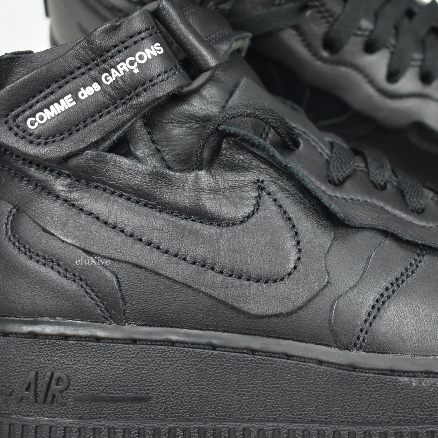 Comme des Garcons x Nike - Air Force 1 Mid CDG (Black)