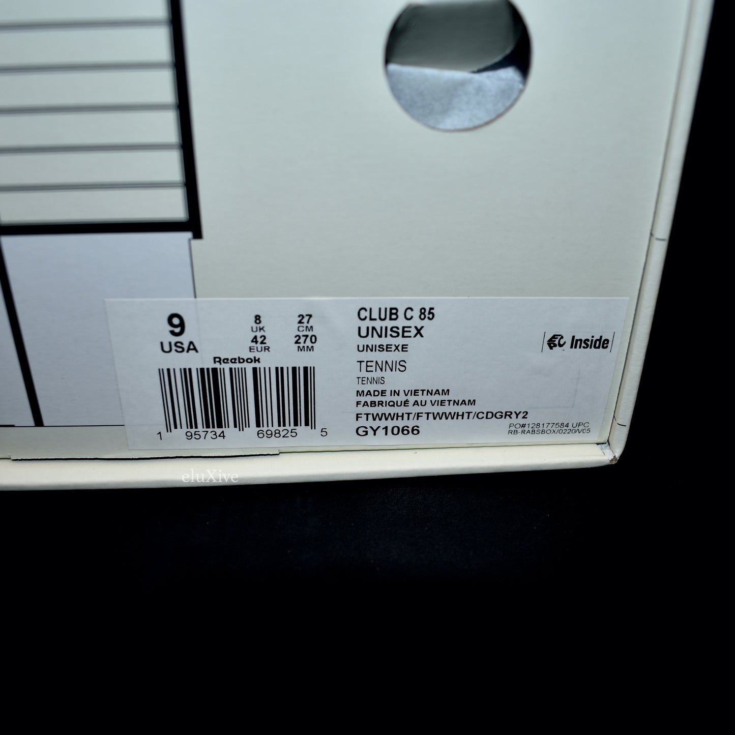 Reebok x Eames - Club C 85 Leather (White)
