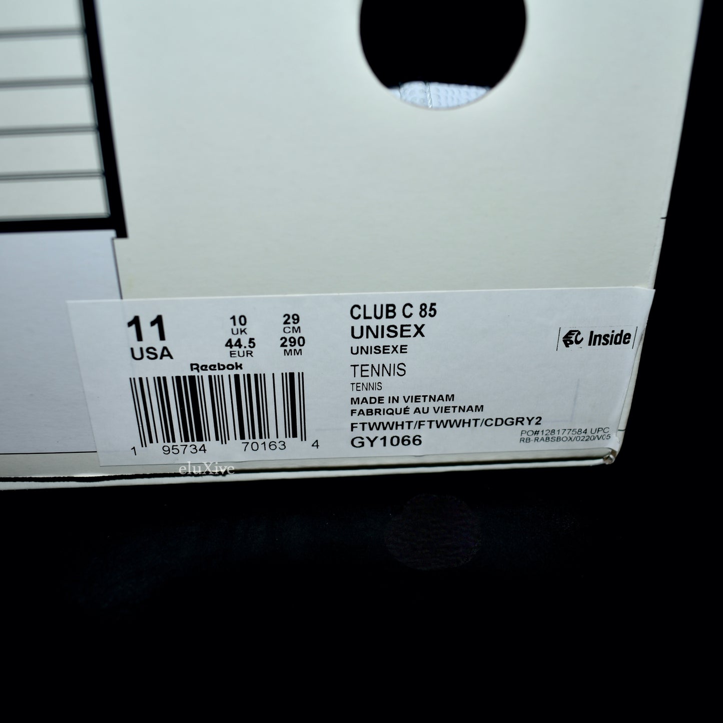 Reebok x Eames - Club C 85 Leather (White)