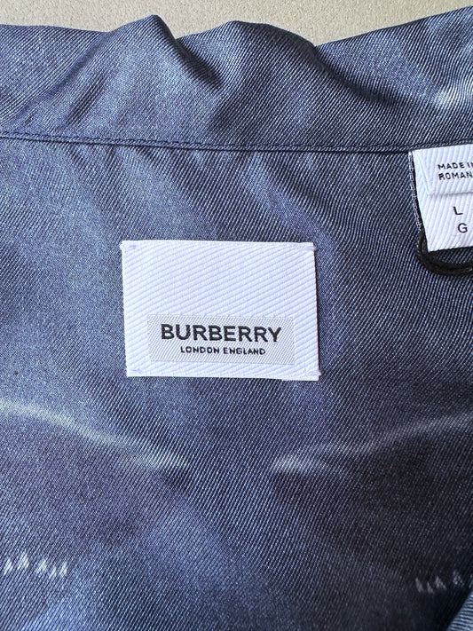 Burberry - Shark Print Silk Shirt