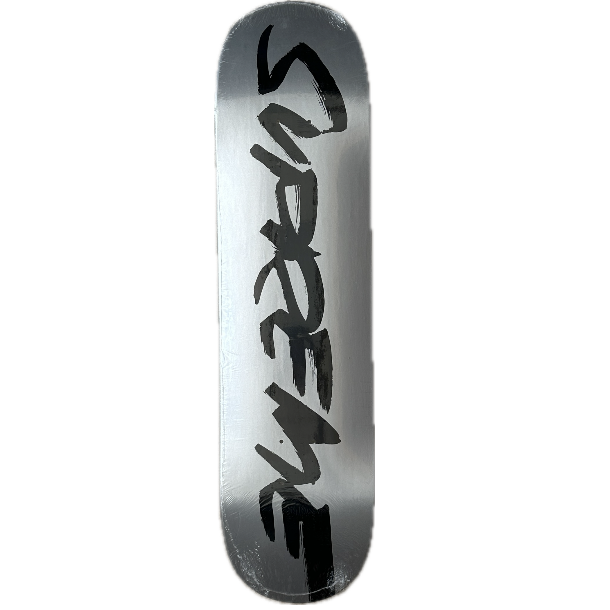 Supreme x Futura - Silver Logo Skateboard Deck – eluXive Supreme x Futura - Silver Logo Skateboard Deck – eluXive