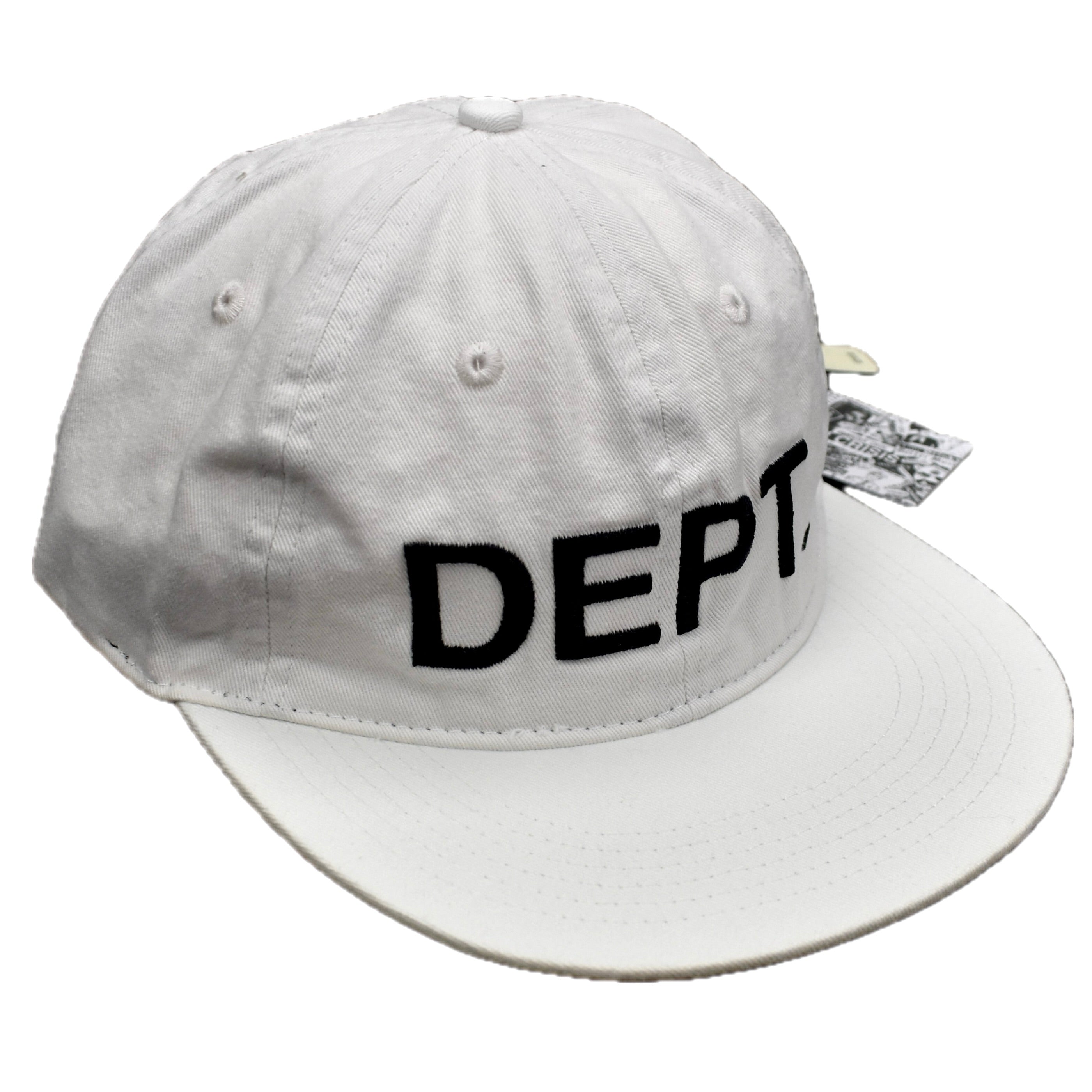 関税・送料込 GALLERY DEPT. Logo white cotton パーカー Gallery Dept. - White DEPT. Logo Hat – eluXive