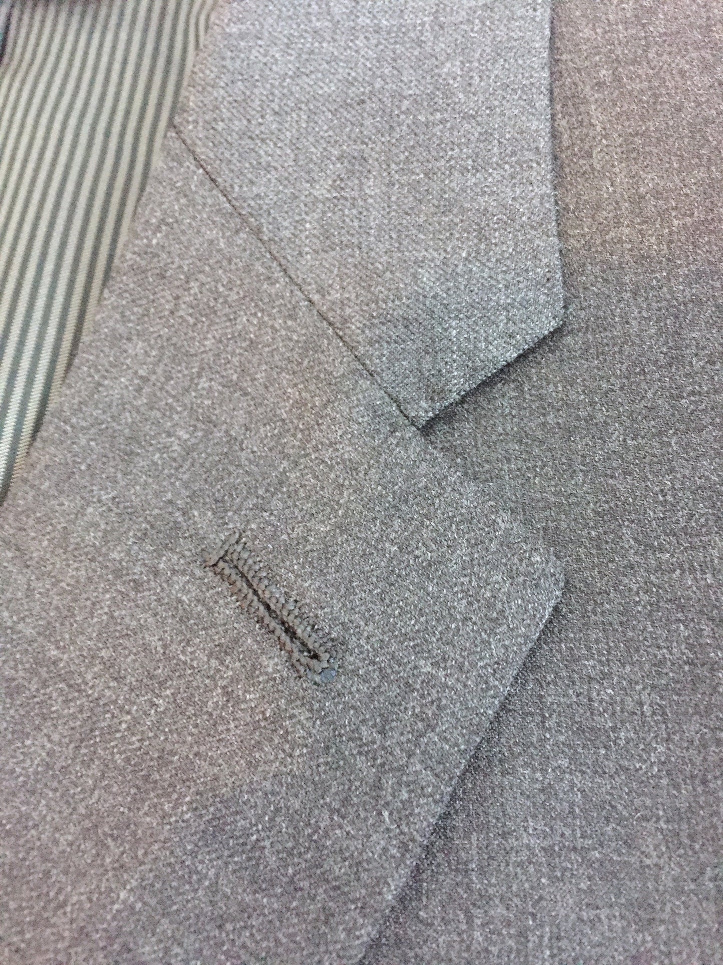 Martin Greenfield - Charcoal Gray 100% Wool Suit