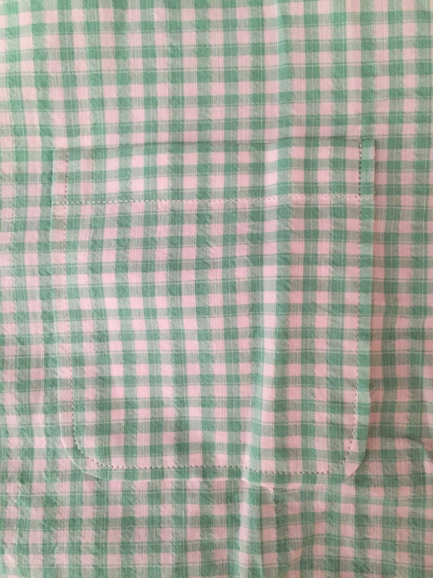 Burberry Prorsum - SS14 Green Gingham Plaid Button Down Shirt