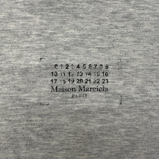 Maison Margiela - Gray Numeric Logo T-Shirt