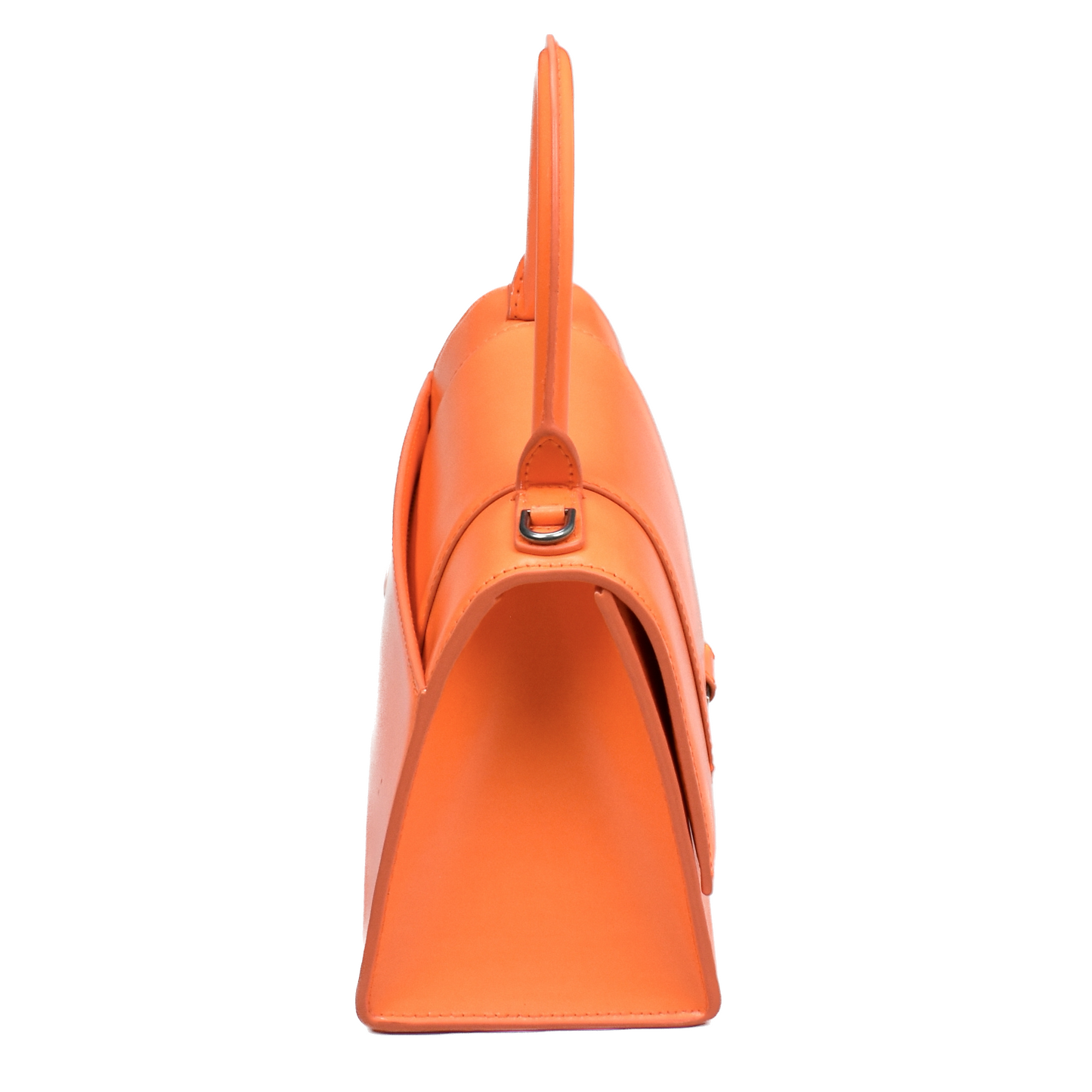 Balenciaga - Small Leather Hourglass Bag (Fluo Orange)