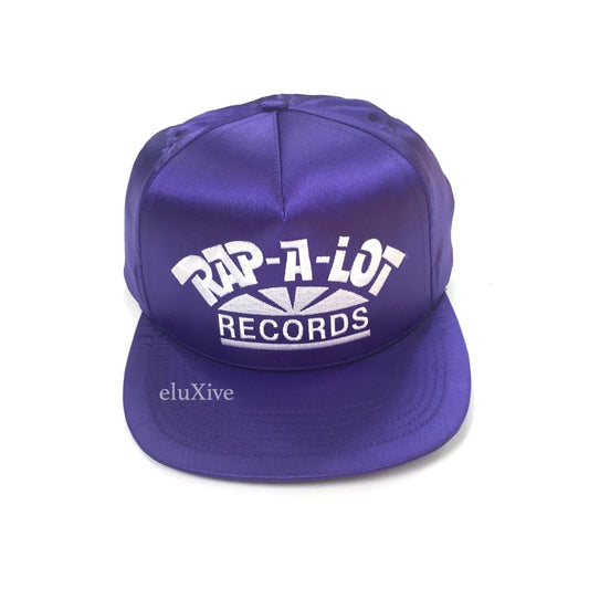 Supreme x Rap-A-Lot - Purple Satin Logo Hat