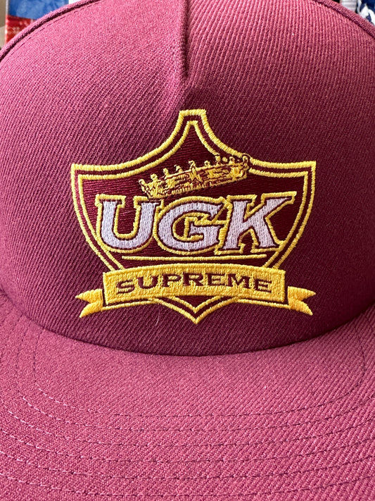 Supreme x UGK - RIP Pimp C Hat (Dark Red)