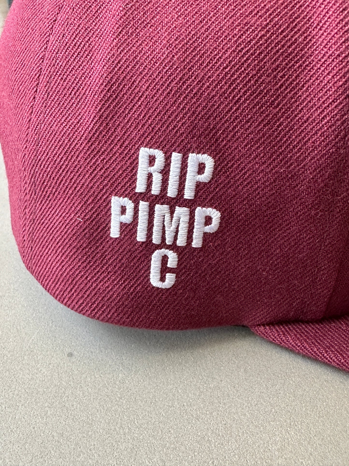 Supreme x UGK - RIP Pimp C Hat (Dark Red)