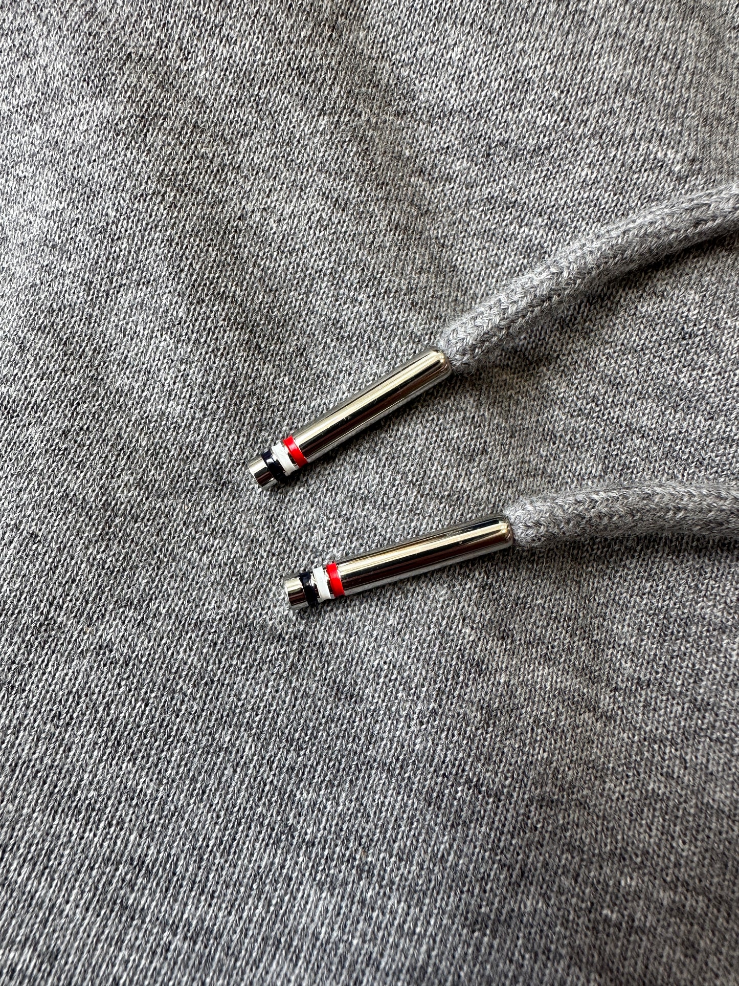 Thom Browne - Gray Stripe Long Sweatshorts