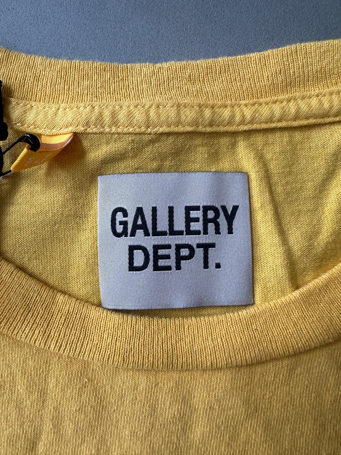 Gallery Dept. - Yellow Fucked Up Logo T-Shirt