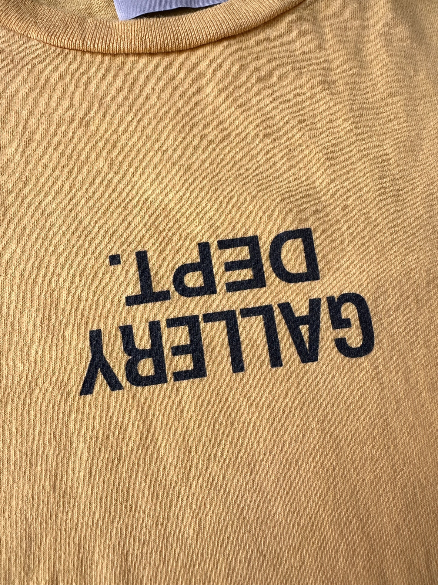 Gallery Dept. - Yellow Fucked Up Logo T-Shirt