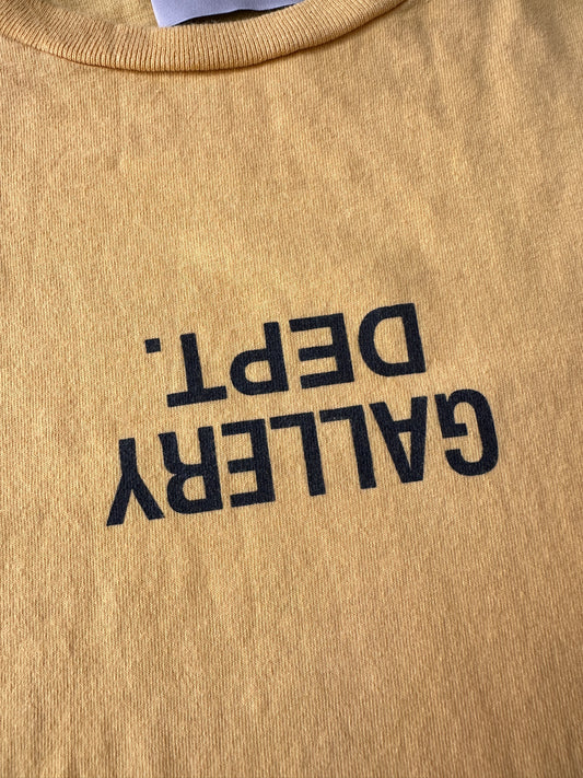 Gallery Dept. - Yellow Fucked Up Logo T-Shirt