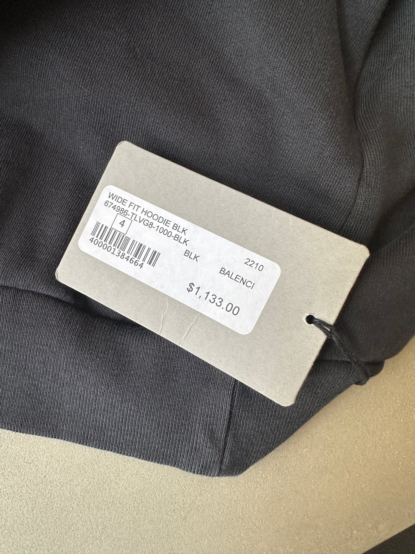 Balenciaga - Black Simpsons Print Hoodie