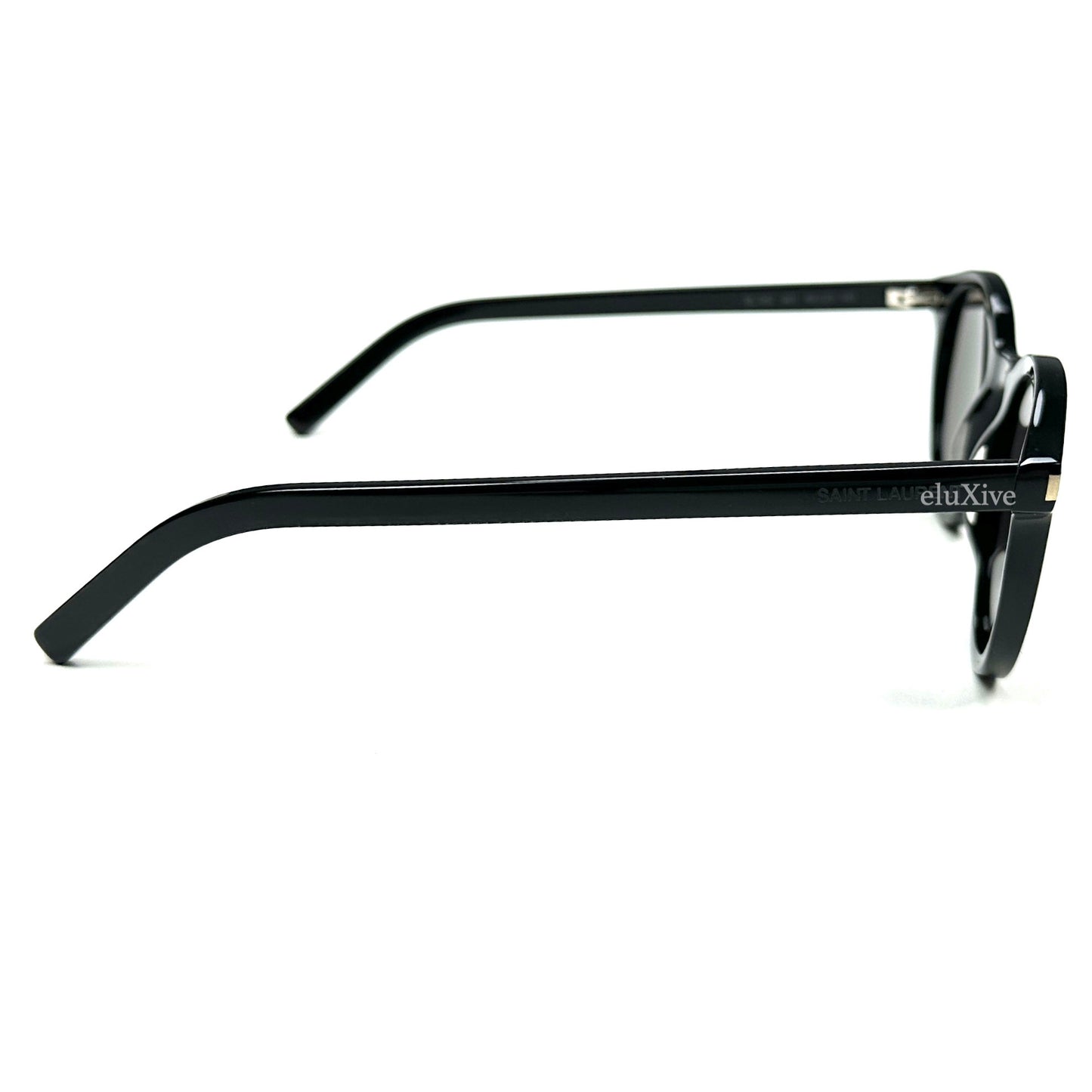 Saint Laurent - SL342 Black Classic Round Sunglasses