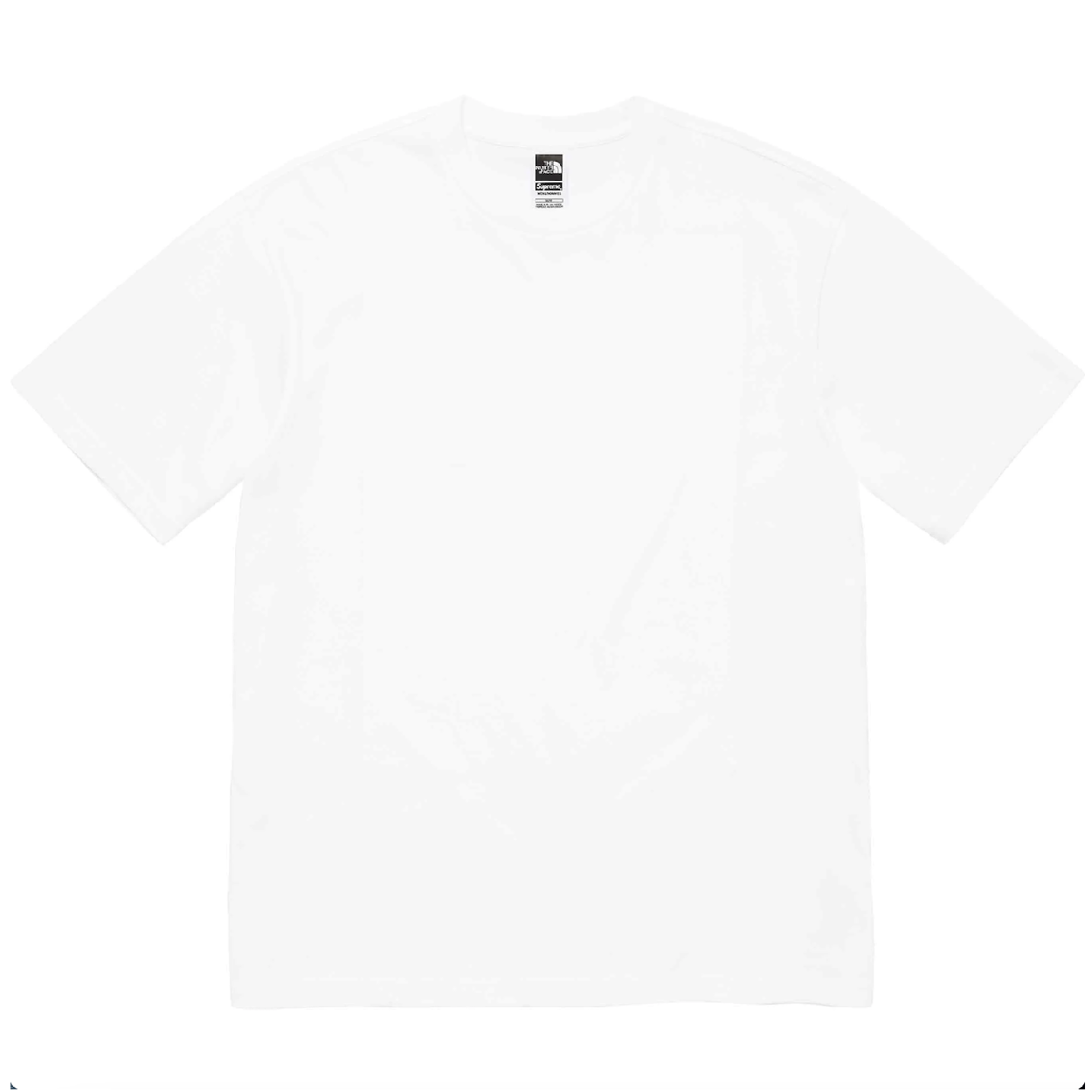Supreme x The North Face - Back Logo Print T-Shirt (White)