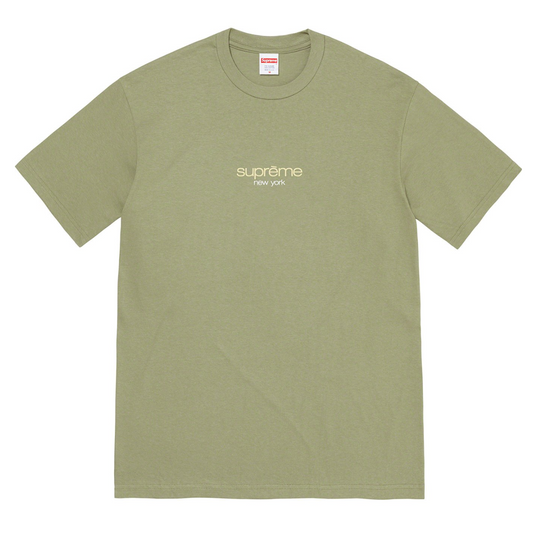 Supreme - Classic Logo T-Shirt (Light Olive)