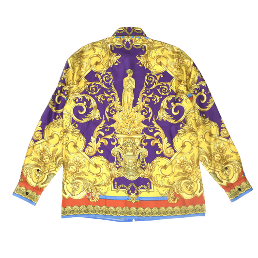 Versace - Barocco Print Silk Shirt