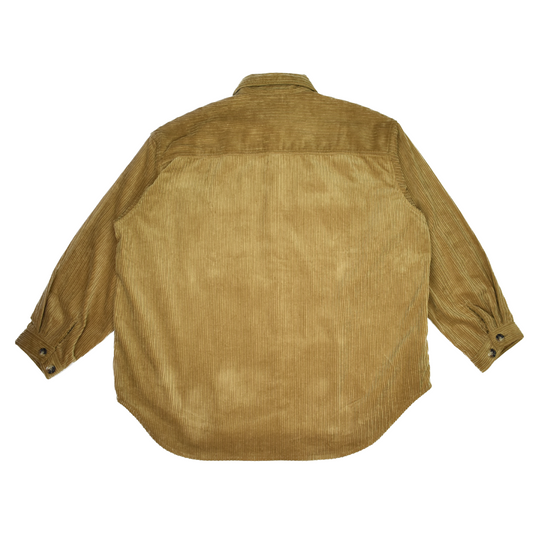 WTAPS - Tan Oversized Corduroy Shirt