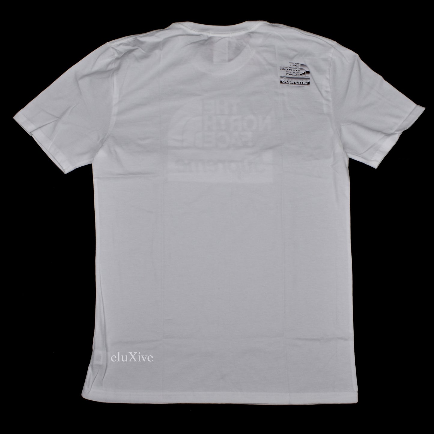 Supreme x The North Face - Metallic Box Logo T-Shirt (White)