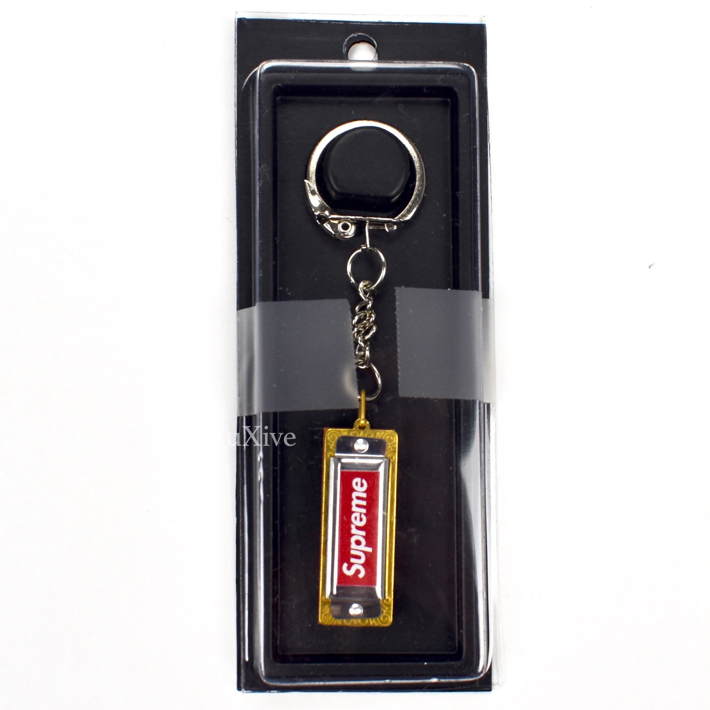 Supreme x Hohner - Red Box Logo Mini Harmonica Keychain – eluXive