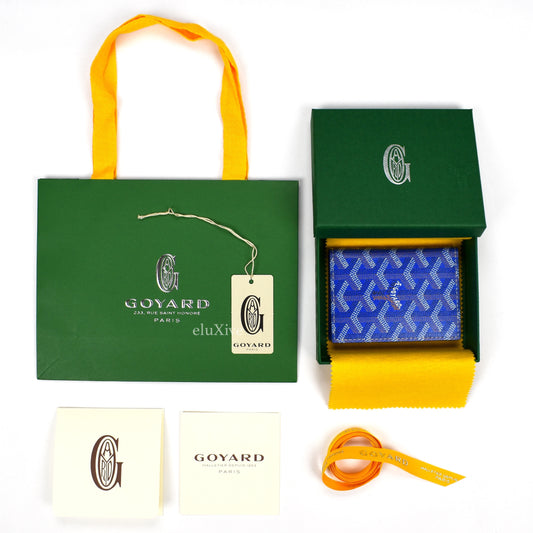 Goyard - Saint Marc Bifold Card Holder (Sky Blue)