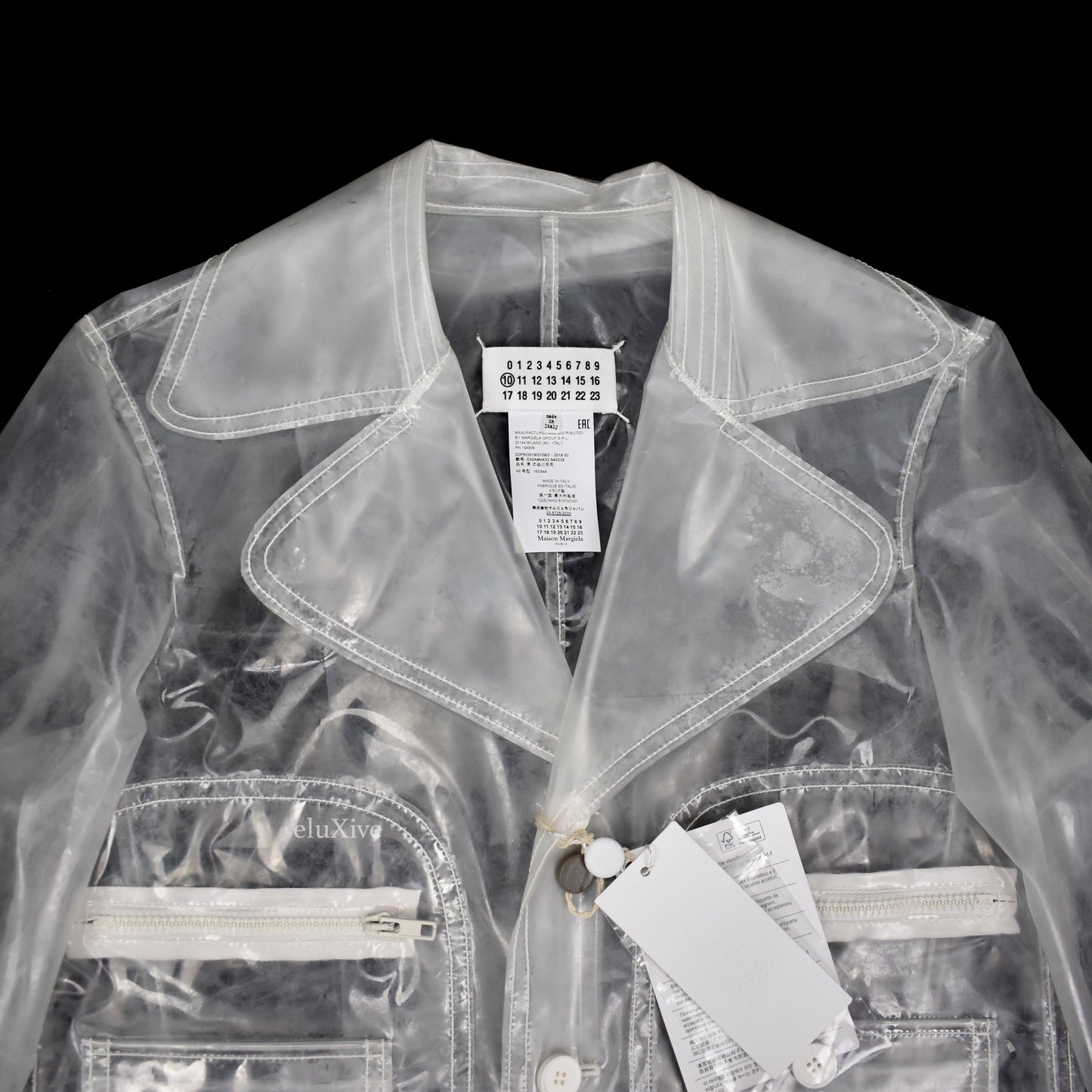 Maison Margiela - Transparent Clear PVC Jacket